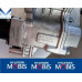 50-501 rear differential hyundai santa fe mx5 2023-25